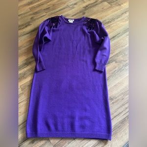 80s Sweater dress plain Jane by Sweet Baby Jane